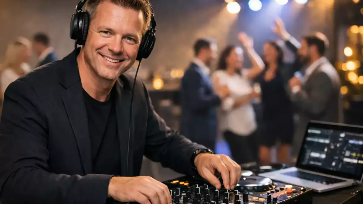 Muziekmix voor bedrijfsfeest samenstellen
