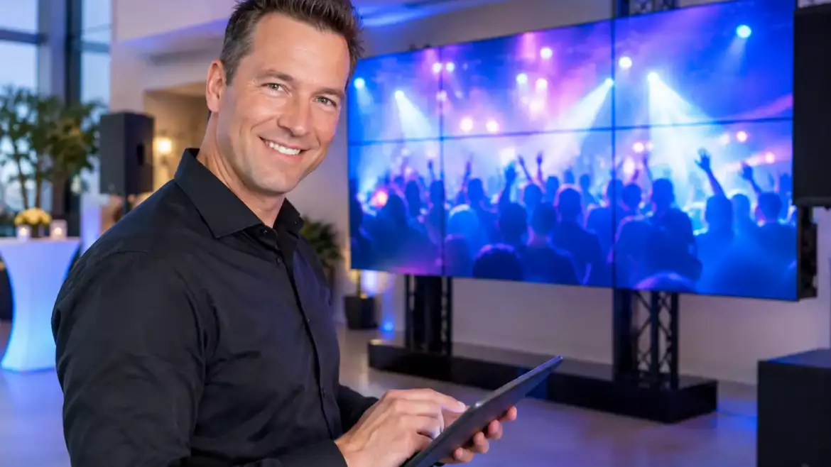 Zo kies je een videowall voor je feestlocatie