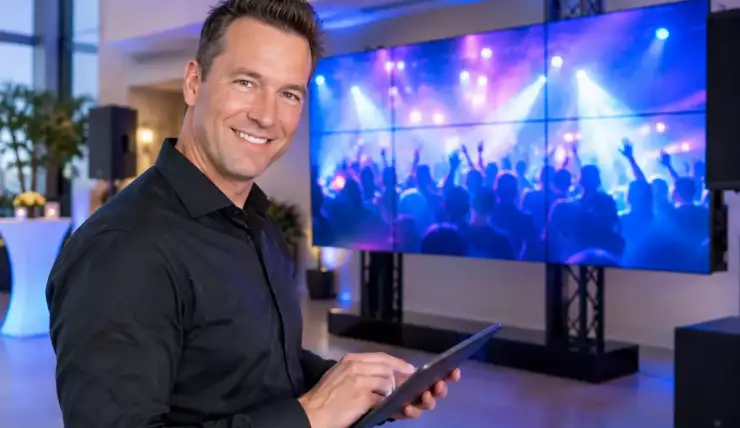 Zo kies je een videowall voor je feestlocatie